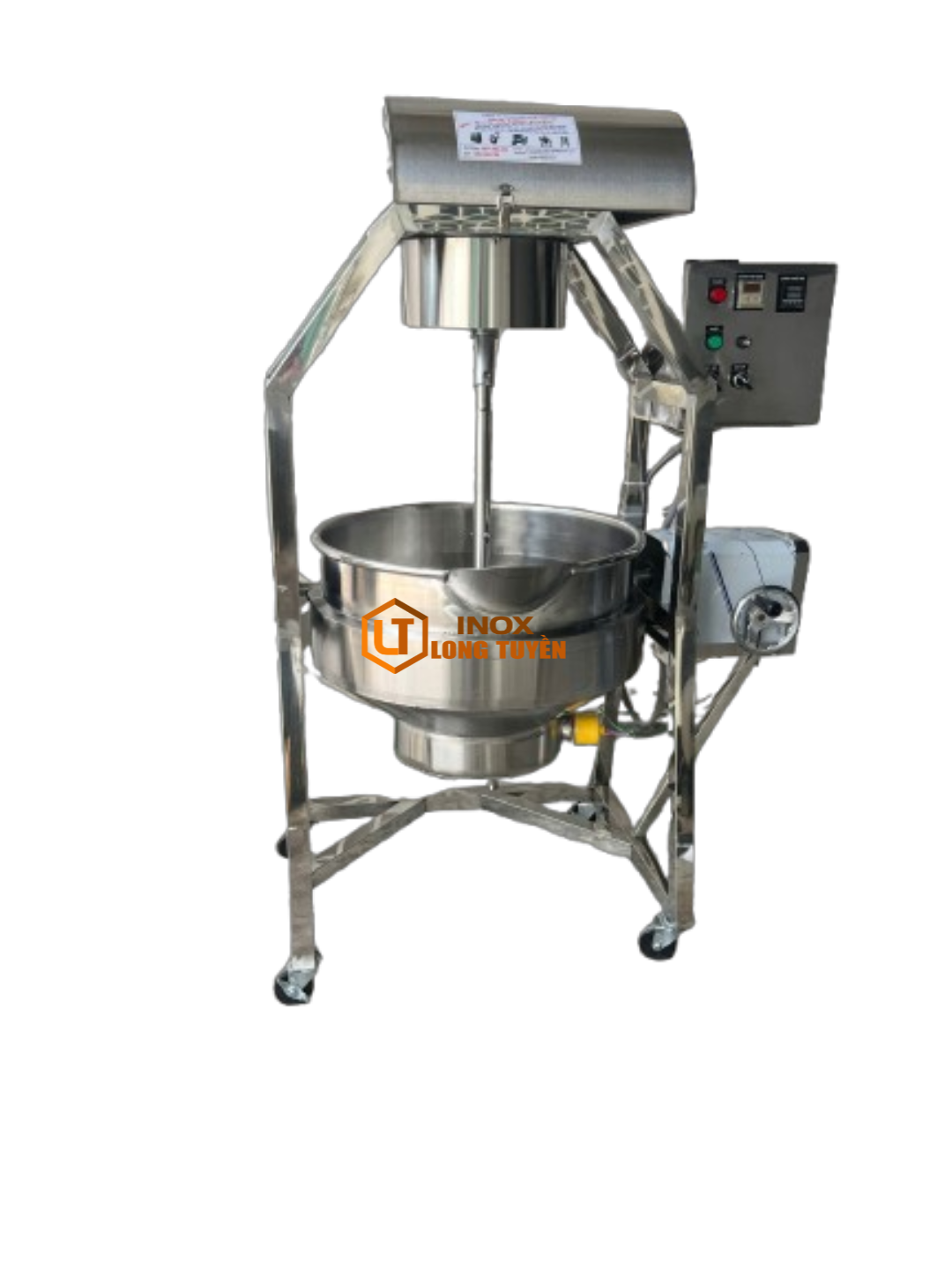 Chảo Sên Nhân Có Cánh Khuấy Inox 304
