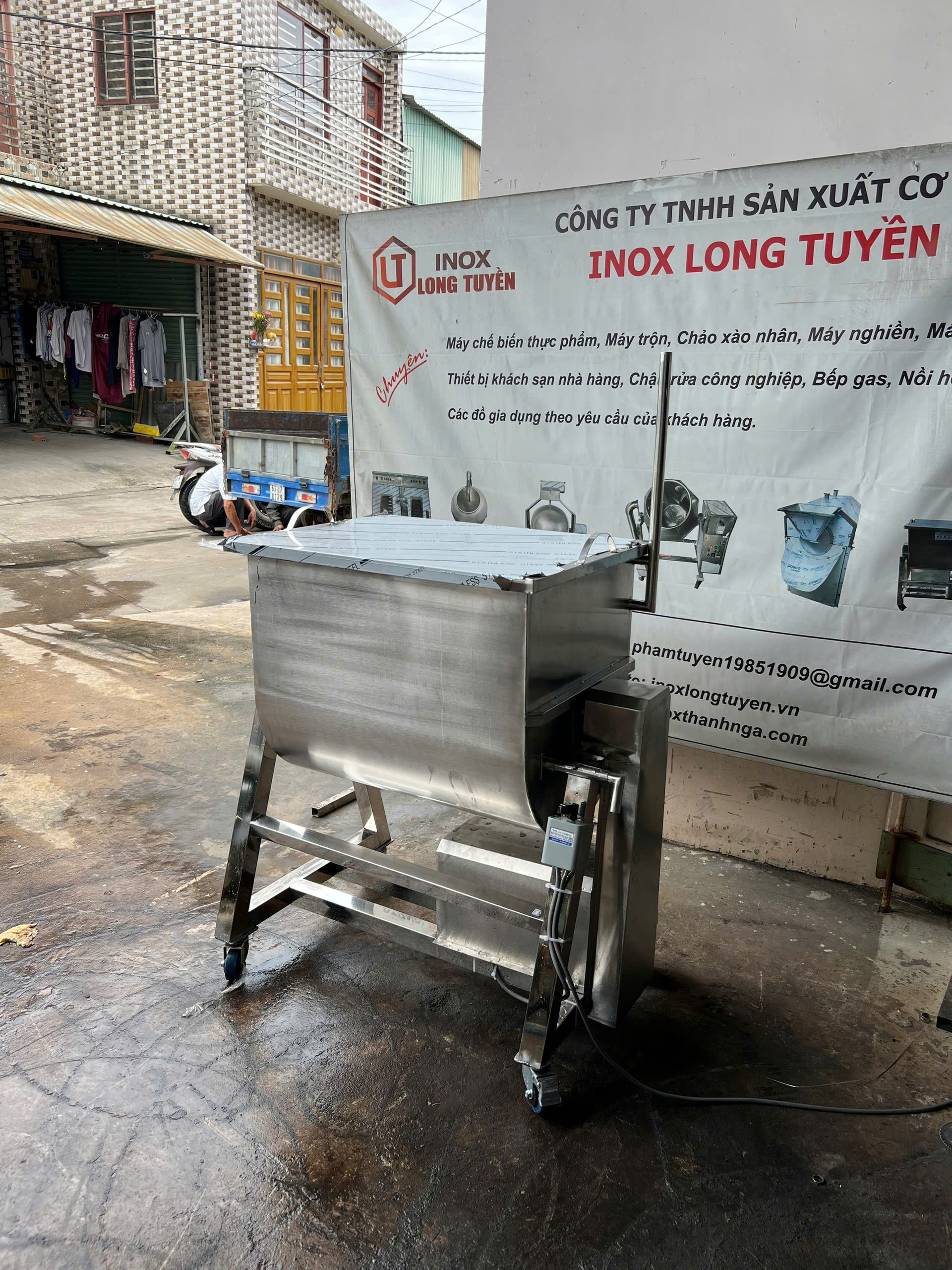 Máy Trộn Mini Inox Long Tuyền 