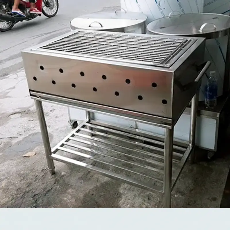 Bếp nướng có kệ bên dưới
