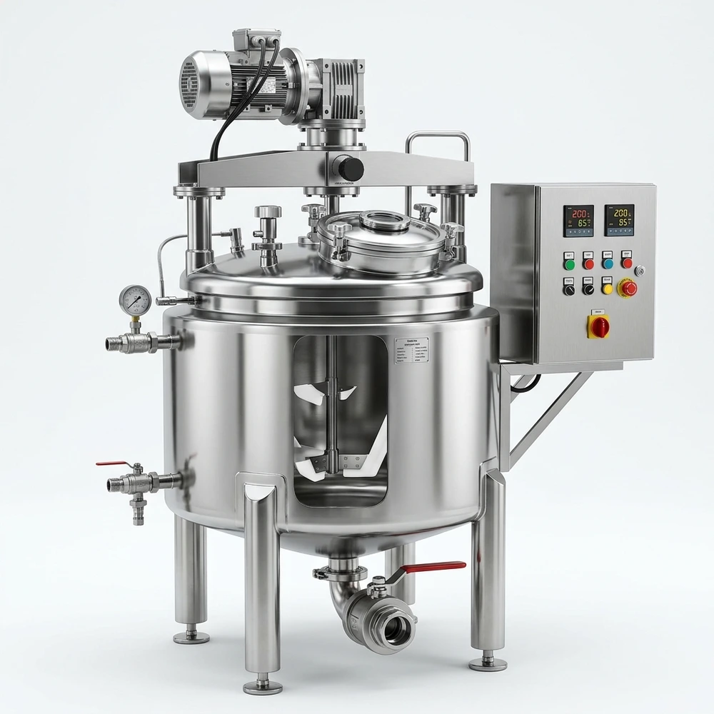 Máy trộn gia nhiệt công nghiệp LT-TGN100