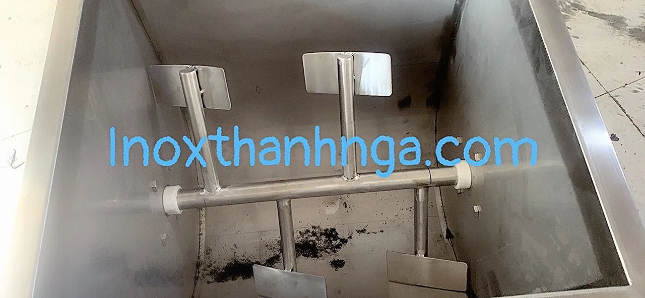 Máy Trộn Thực Phẩm Công Nghiệp Inox 304 - Hình 2