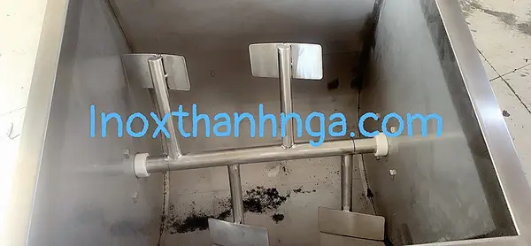 Máy Trộn Thực Phẩm Nằm Ngang Công Suất Lớn - Hình 2