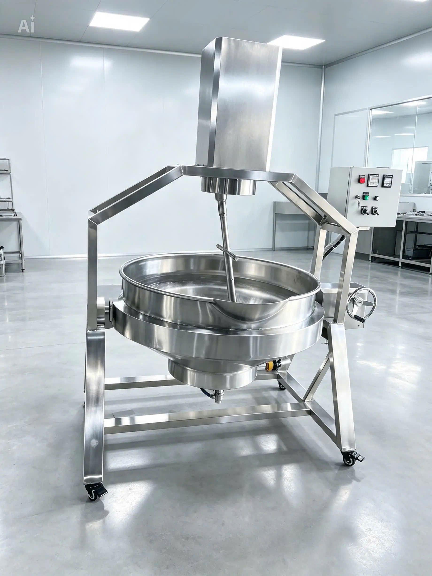 Chảo xào nhân 150 lít