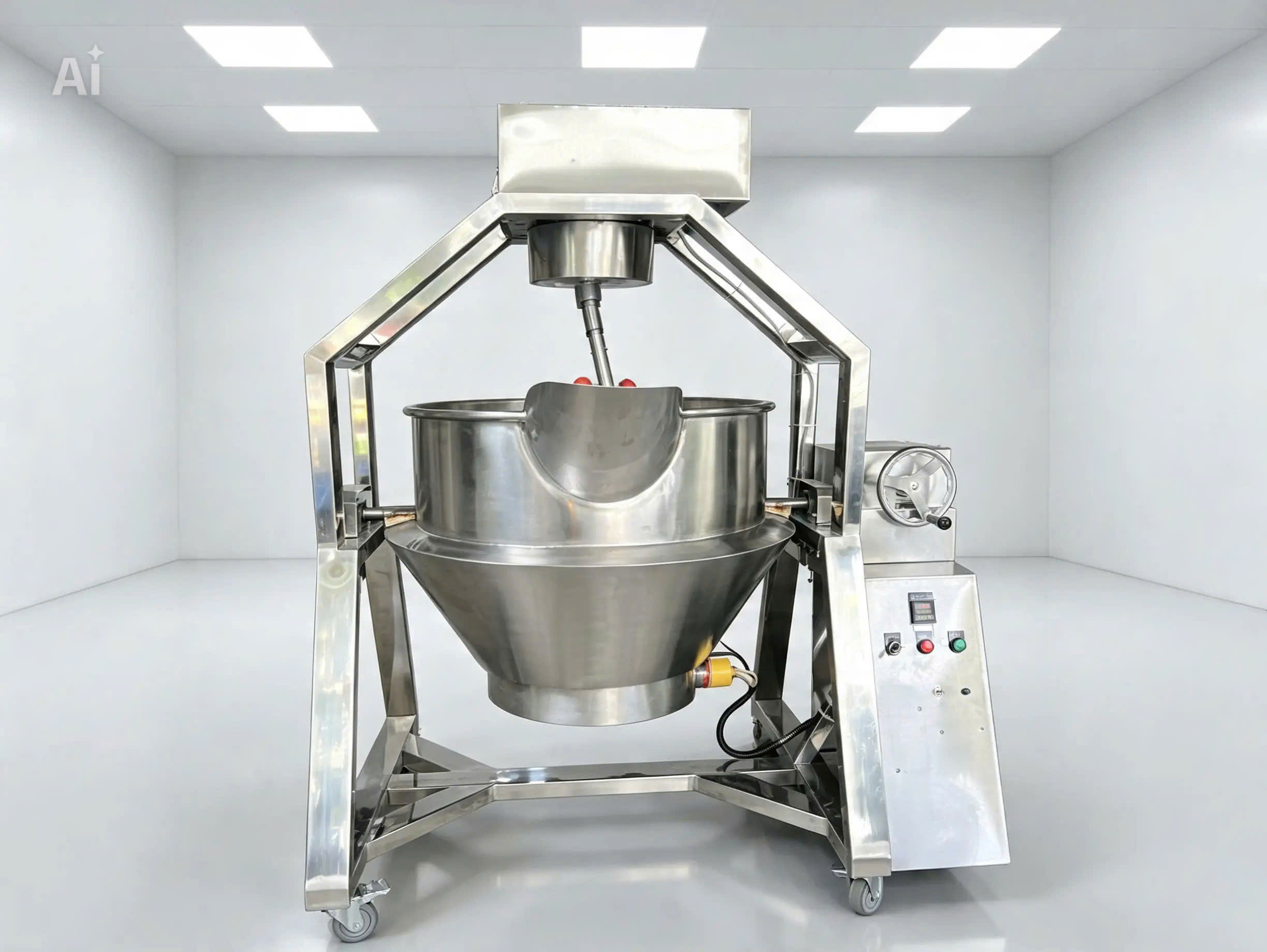 Chảo Sên Công Suất Lớn Inox 304 | Thiết Kế Theo Yêu Cầu