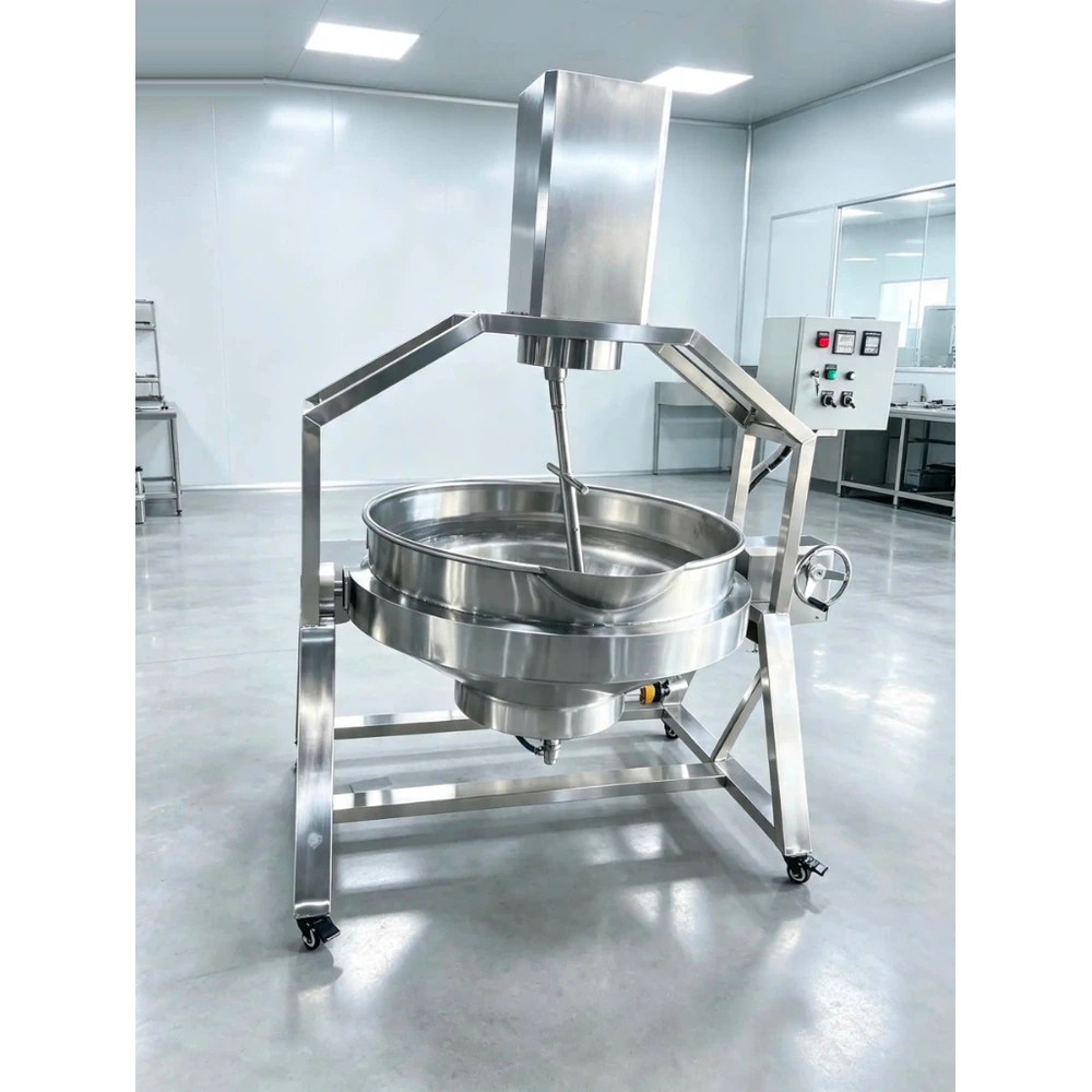 Chảo Xào Công Nghiệp Tự Động Bằng Gas - Hình 4