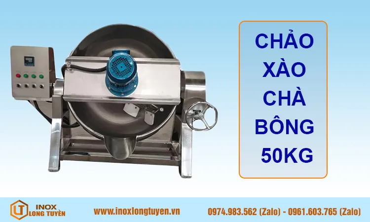 Chảo xào chà bông 50kg