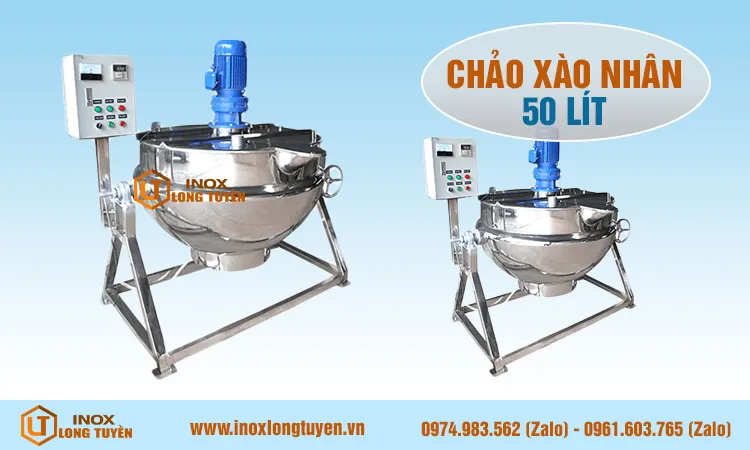 Chảo xào nhân 50 lít