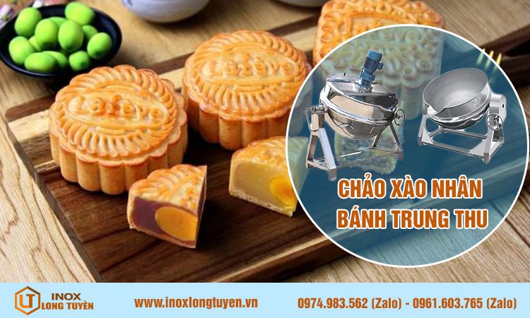 Chảo xào nhân bánh trung thu