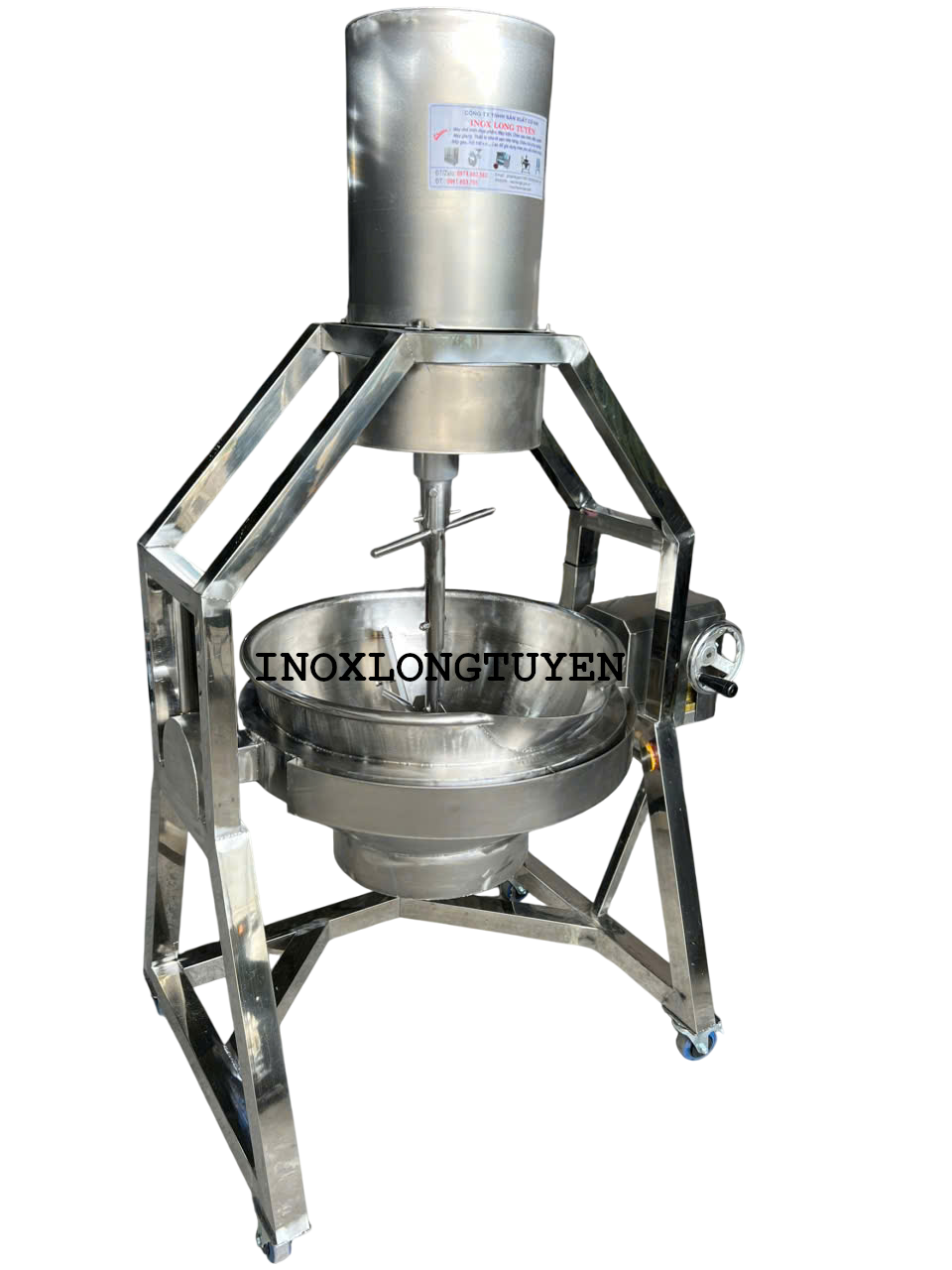 Chảo Xào Nhân Công Nghiệp – Gia Nhiệt Nhanh, Xào Đảo Mạnh, Tiết Kiệm Nhân Công