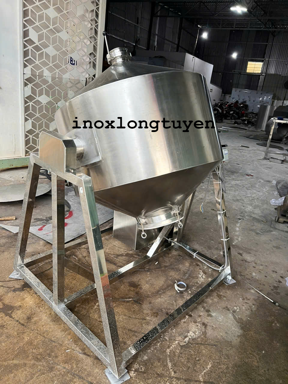 Máy trộn công nghiệp hình trống-LT-MTGT100