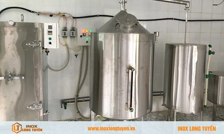 Nồi chưng cất 100kg