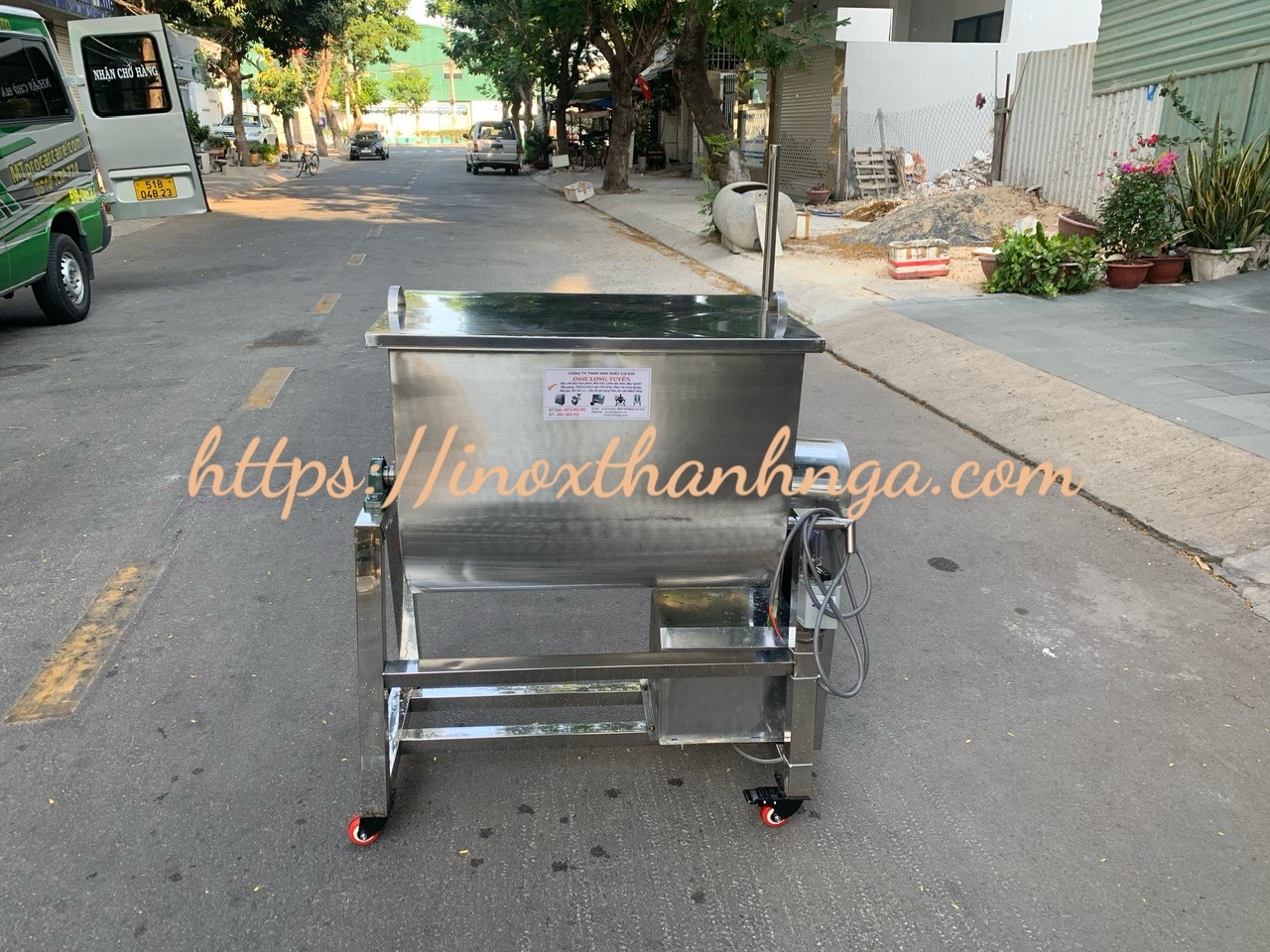 MÁY TRỘN BỘT DẠNG KHÔ 300KG