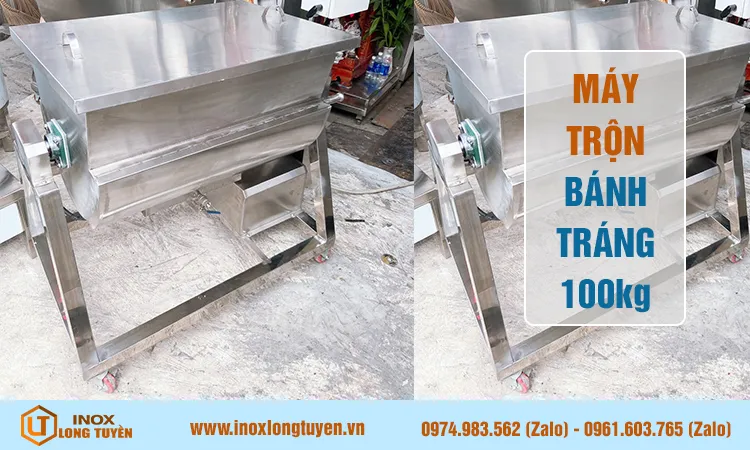 Máy trộn bánh tráng 100kg