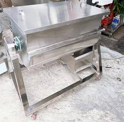 Máy Trộn Bột Quay Tự Động - Hình 2