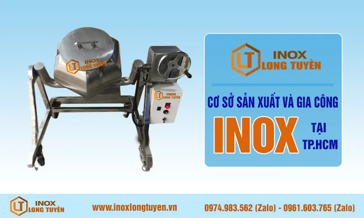 Máy trộn bánh tráng dạng lồng quay