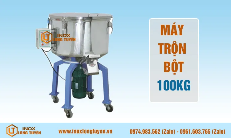 Máy trộn gia nhiệt công nghiệp LT-TGN100 - Hình 2
