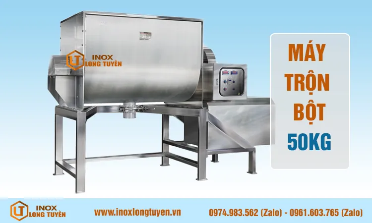 Máy trộn bột 50kg - Hình 2