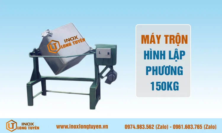 Máy trộn lập phương 150kg