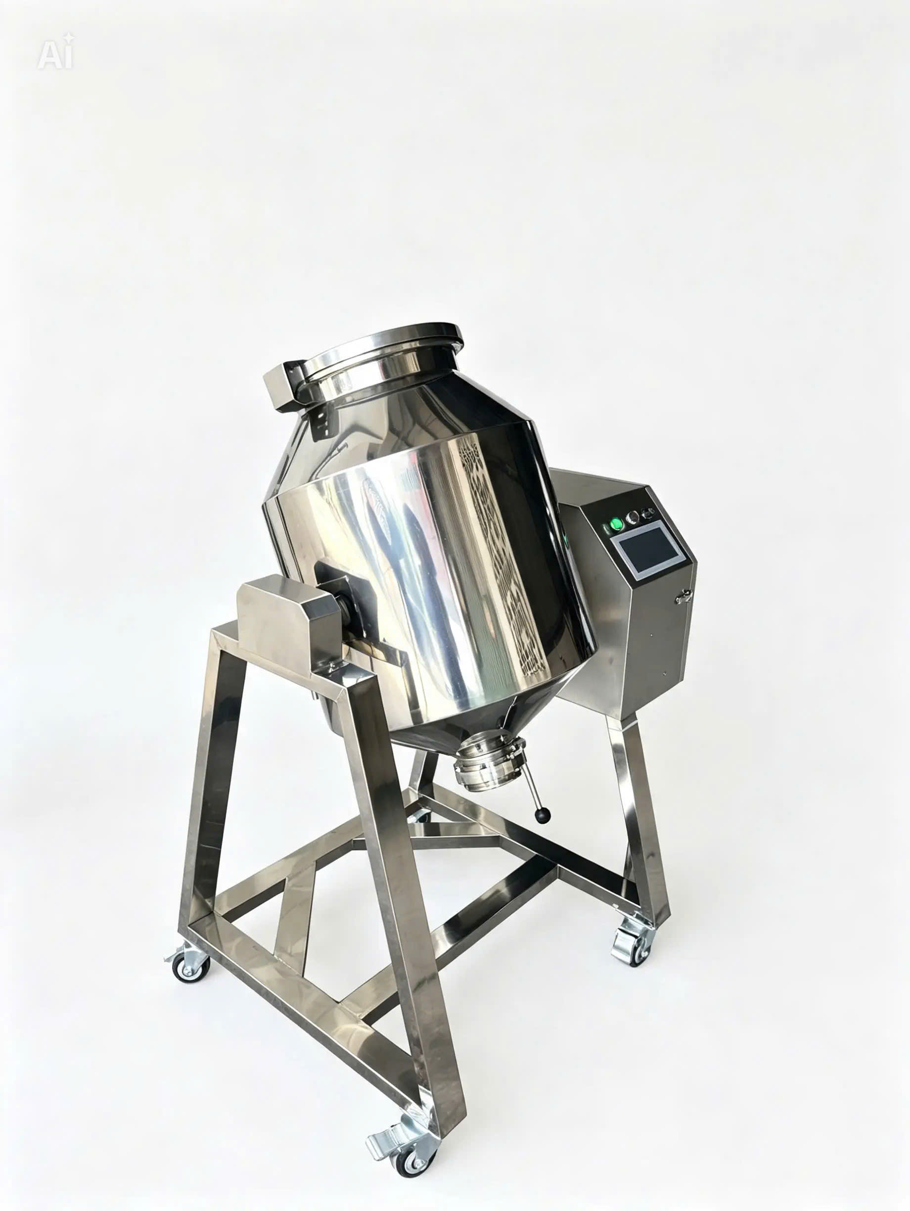 Máy Trộn Hình Trống Inox 304 | Trộn Nguyên Liệu Hiệu Quả