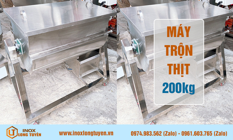 Máy trộn thịt 200kg