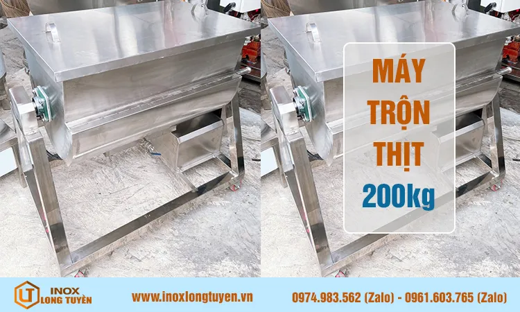 Máy trộn thịt 200kg