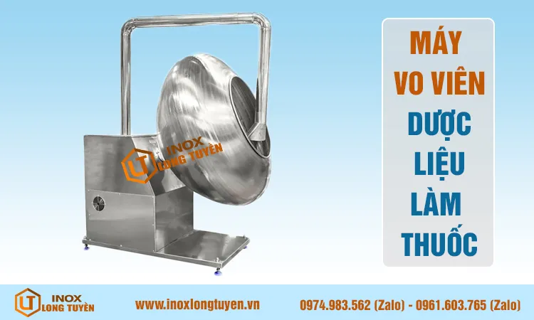 Máy vo viên dược liệu làm thuốc
