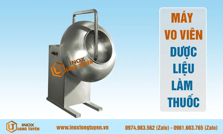 Máy vo viên dược liệu làm thuốc