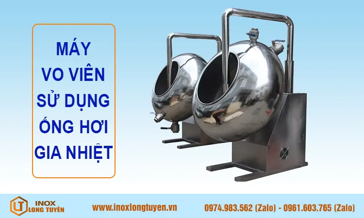 Máy vo viên ống gia nhiệt