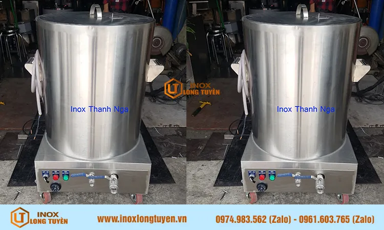 Nồi nấu phở 200 lít