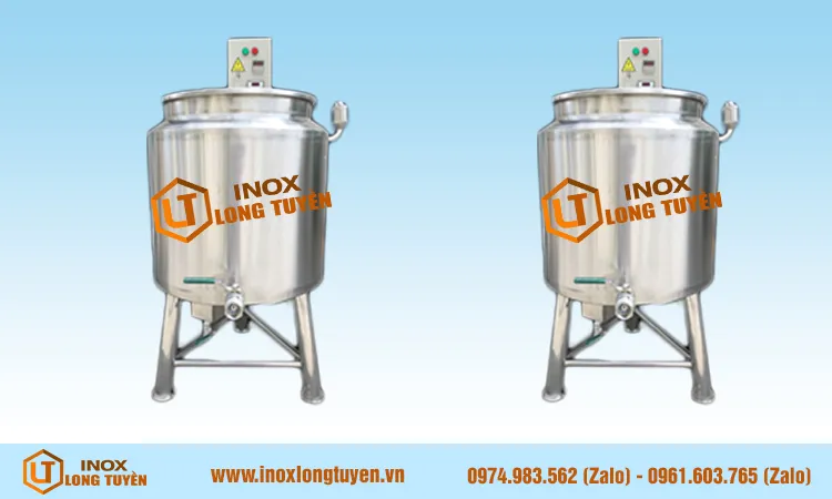 Nồi nấu tương ớt có cánh khuấy